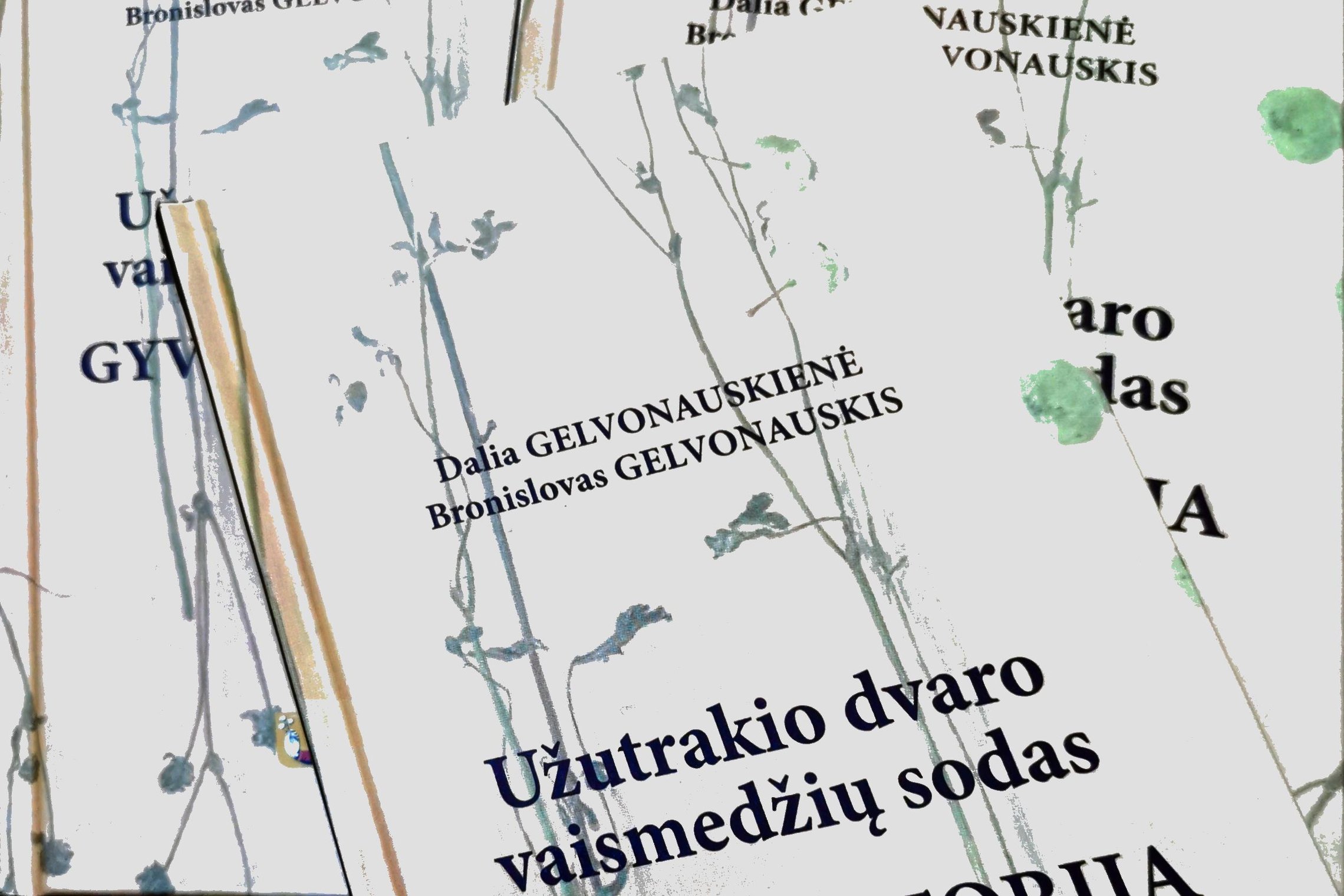 Knyga „Užutrakio dvaro vaismedžių sodas – gyvoji istorija“
