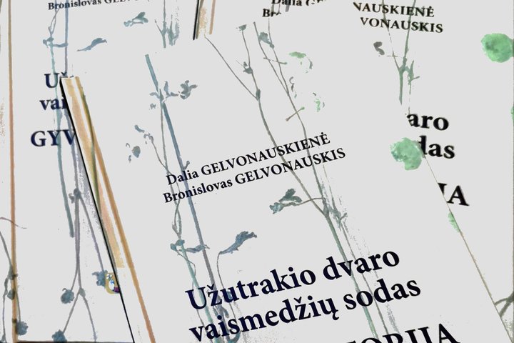 Knyga „Užutrakio dvaro vaismedžių sodas – gyvoji istorija“