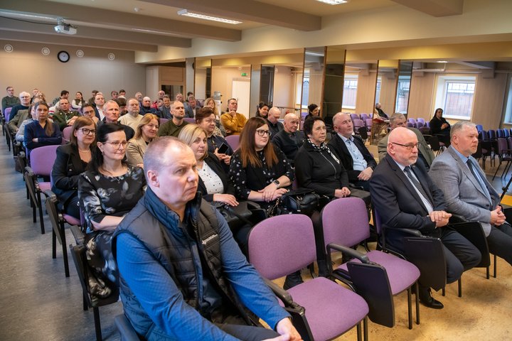 Konferencijos žiūrovai
